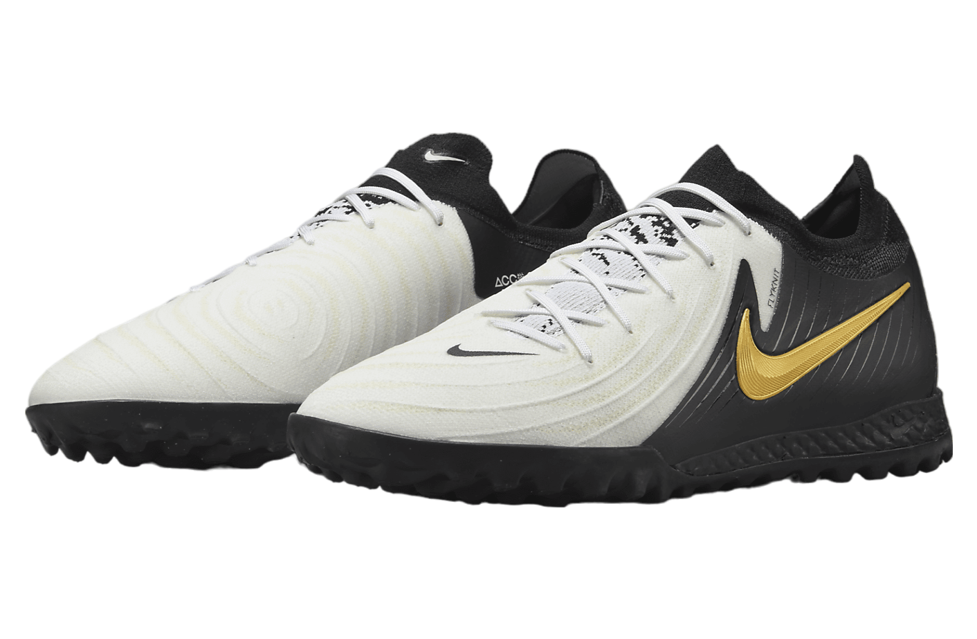 Nike Phantom GX 2 Pro TF White / Metallic Gold Coin