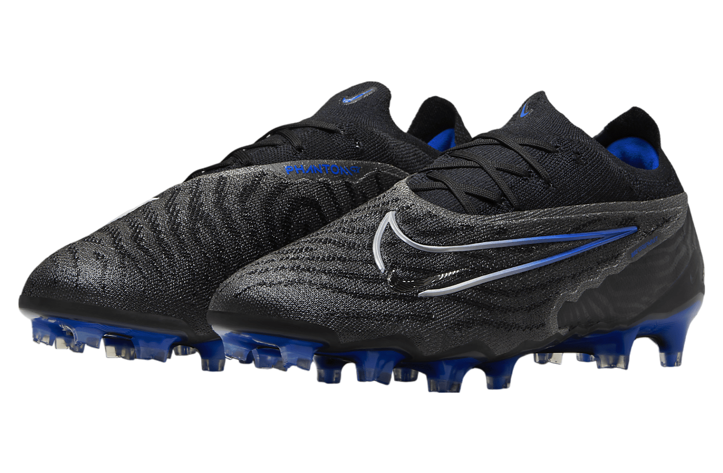 Nike Phantom GX Elite FG Black / Hyper Royal