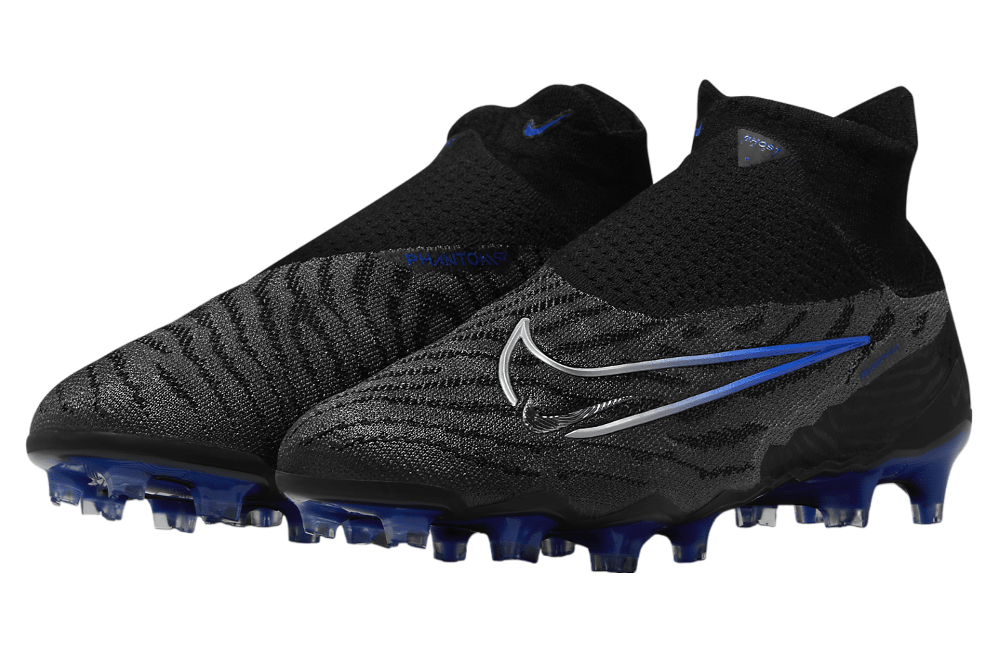 Nike Phantom GX Elite High FG Black / Hyper Royal