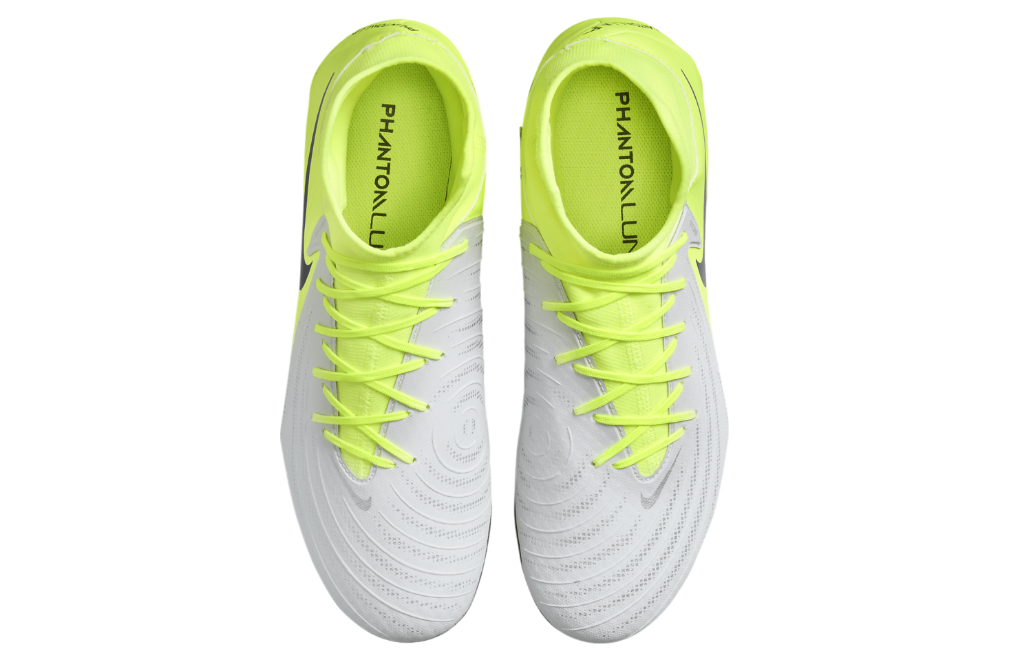 Nike Phantom Luna 2 Academy High MG Metallic Silver / Volt