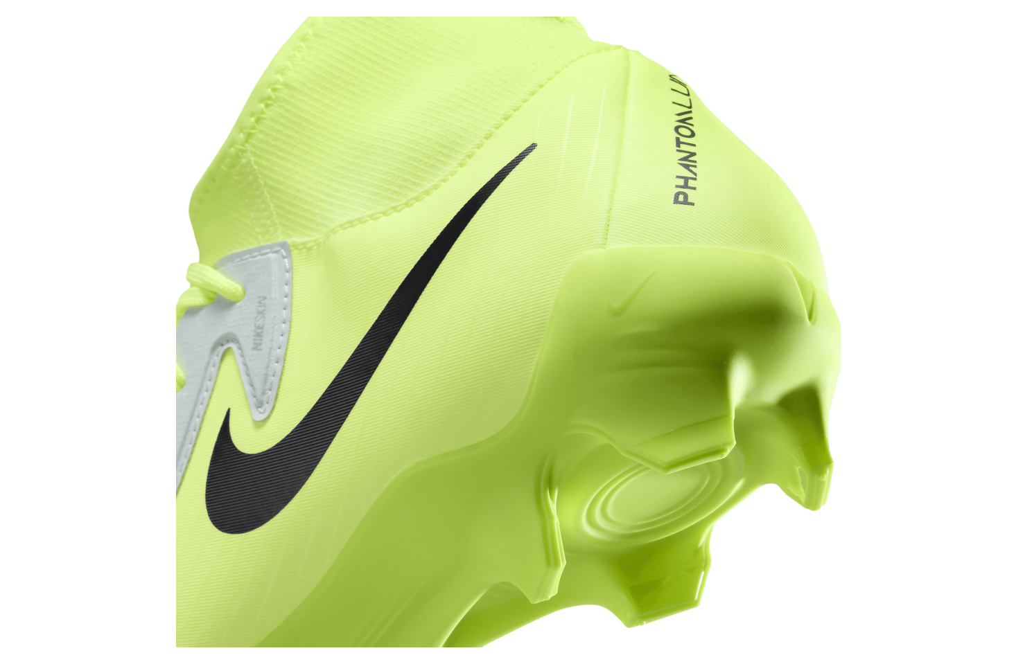 Nike Phantom Luna 2 Academy High MG Metallic Silver / Volt