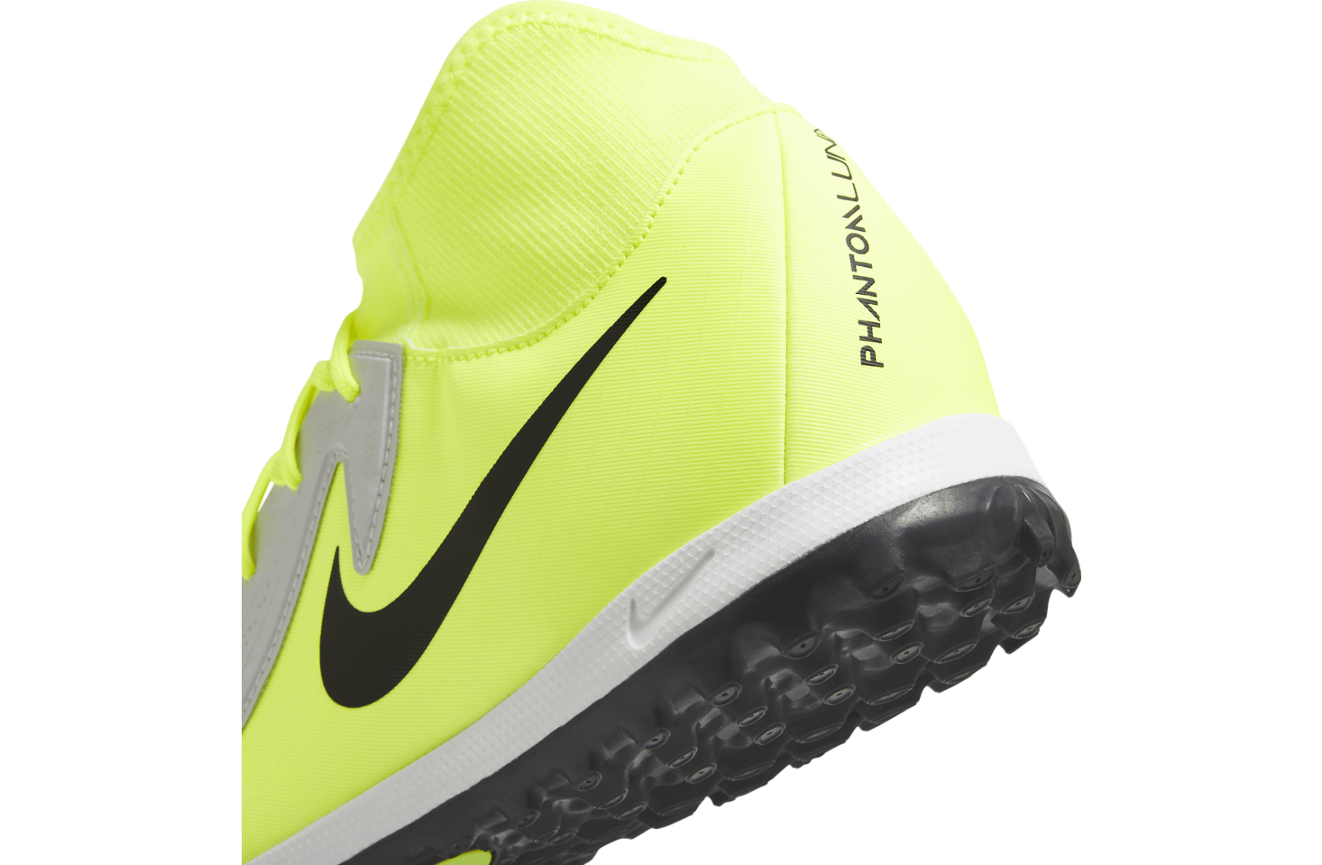 Nike Phantom Luna 2 Academy High TF Metallic Silver / Volt