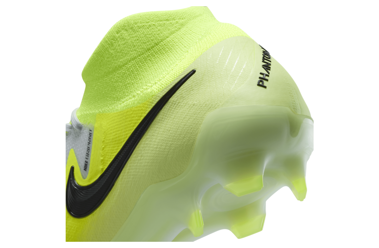 Nike Phantom Luna 2 Elite High FG Metallic Silver / Volt