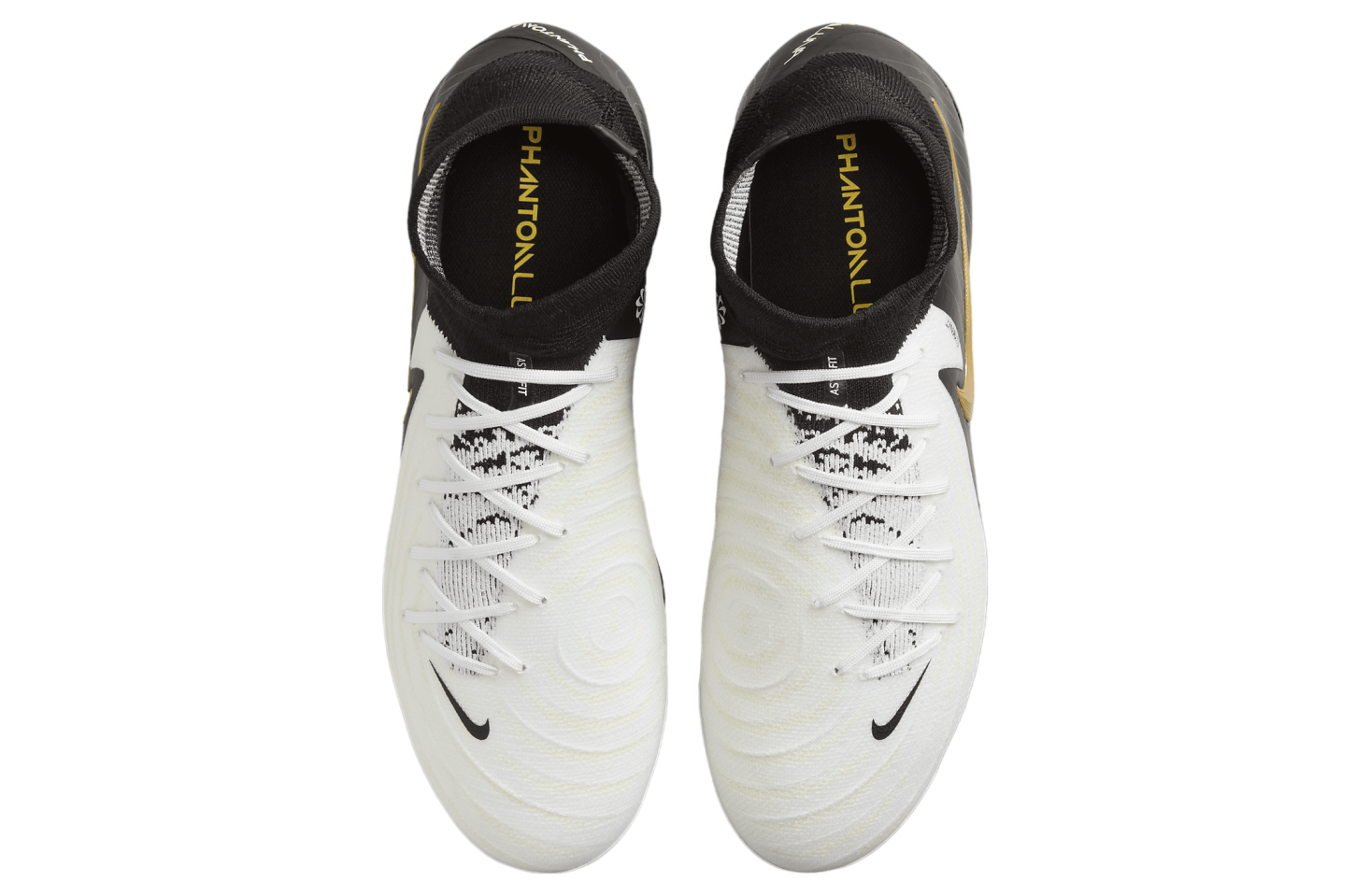 Nike Phantom Luna 2 Pro FG White / Metallic Gold Coin