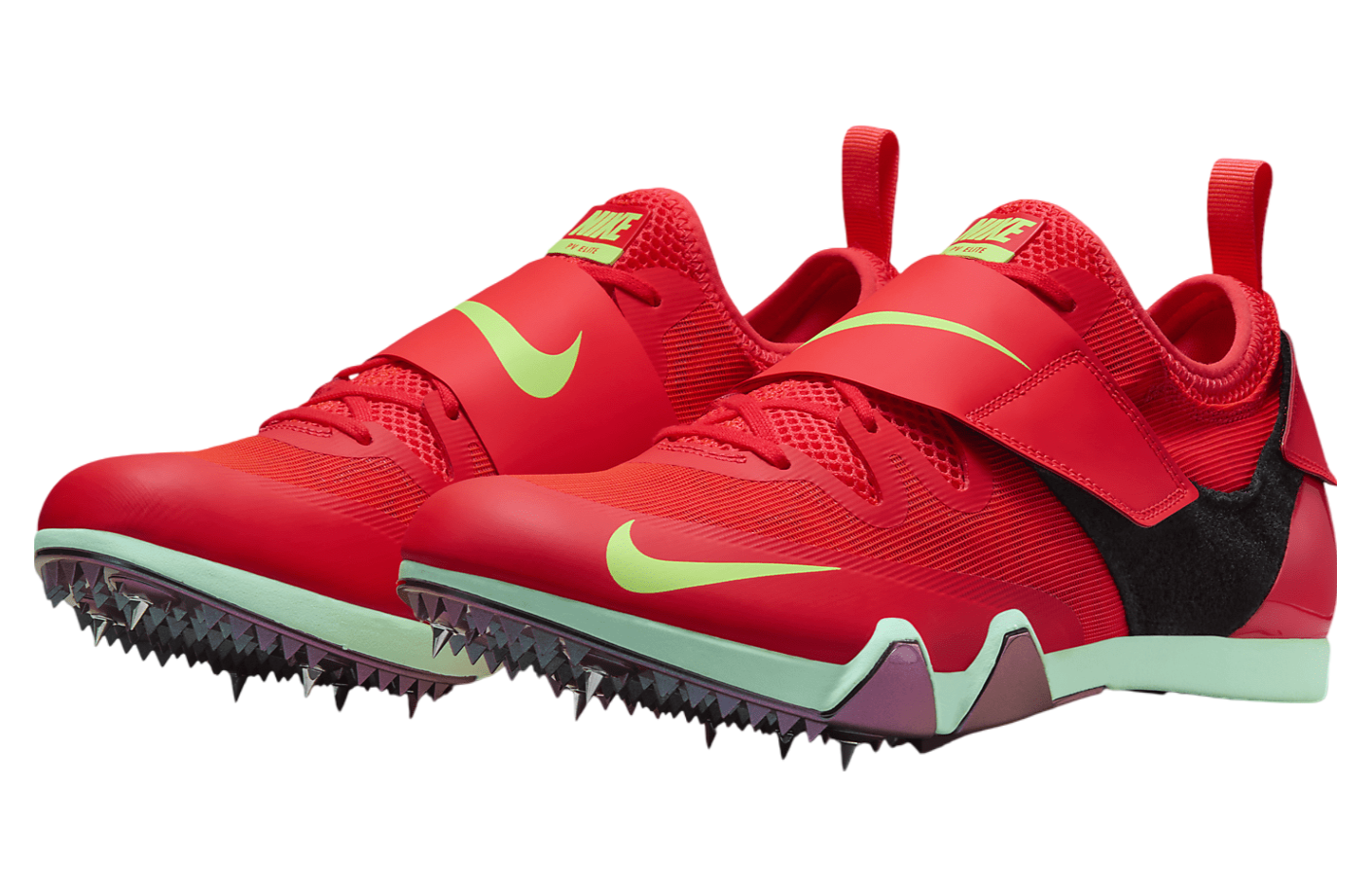 Nike Pole Vault Elite Bright Crimson / Lime Blast