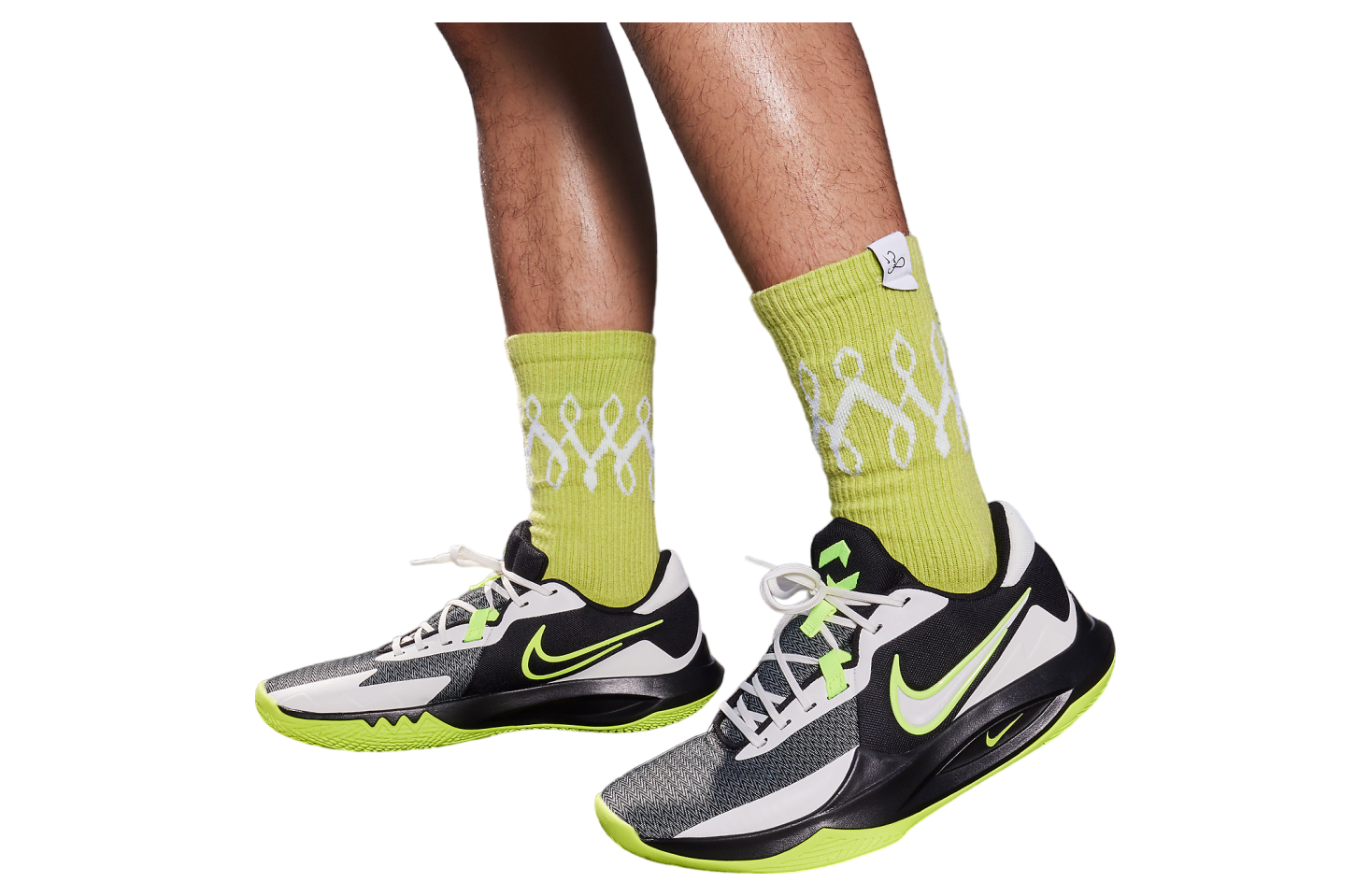 Nike Precision 6 Black / Volt