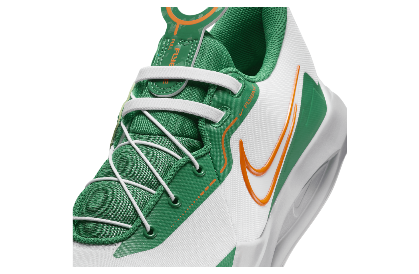 Nike Precision 6 FlyEase White / Malachite