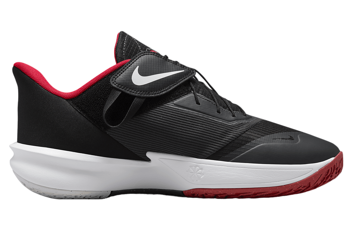 Nike precision 3 black and red best sale