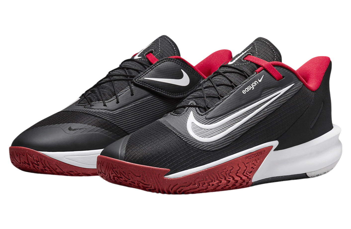 Nike Precision 7 EasyOn Black / University Red