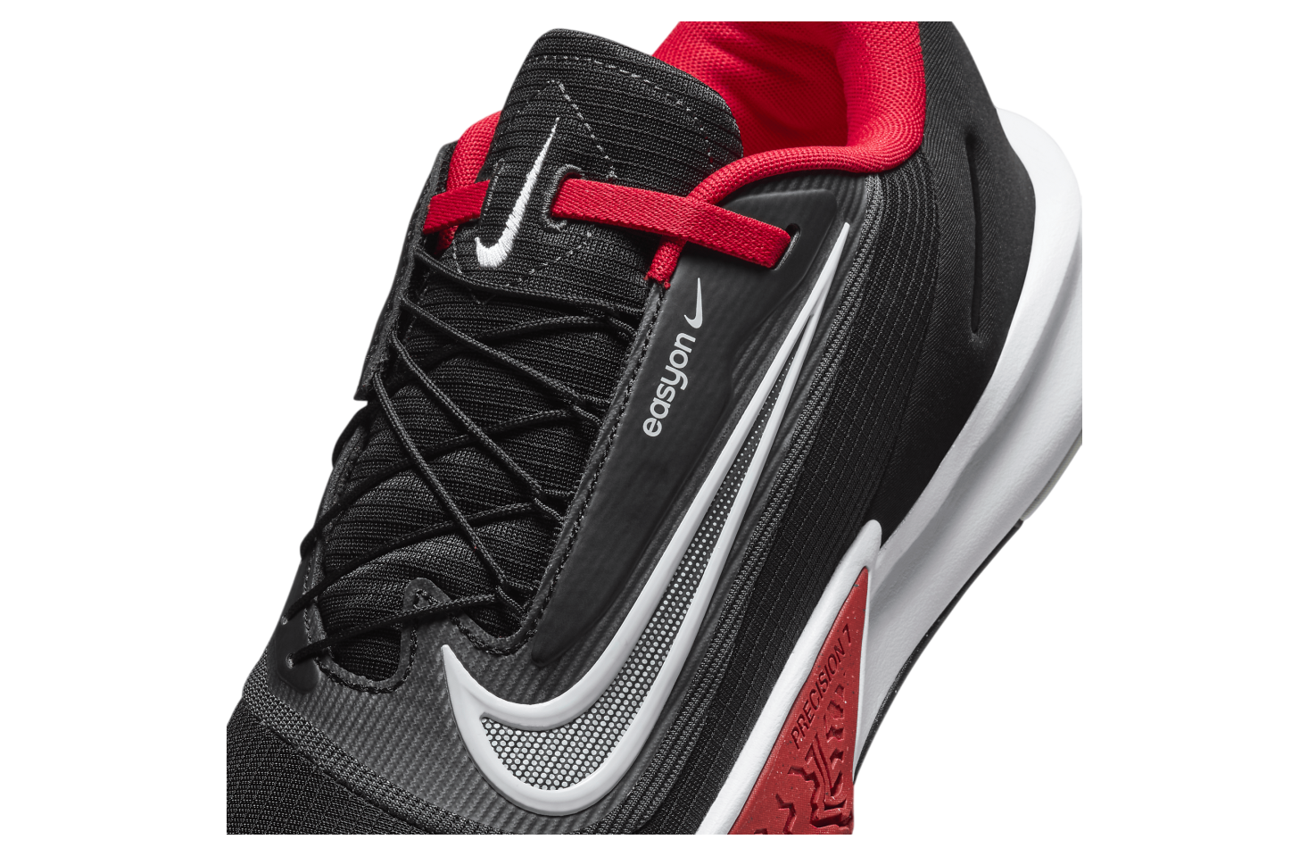 Nike Precision 7 EasyOn Black / University Red