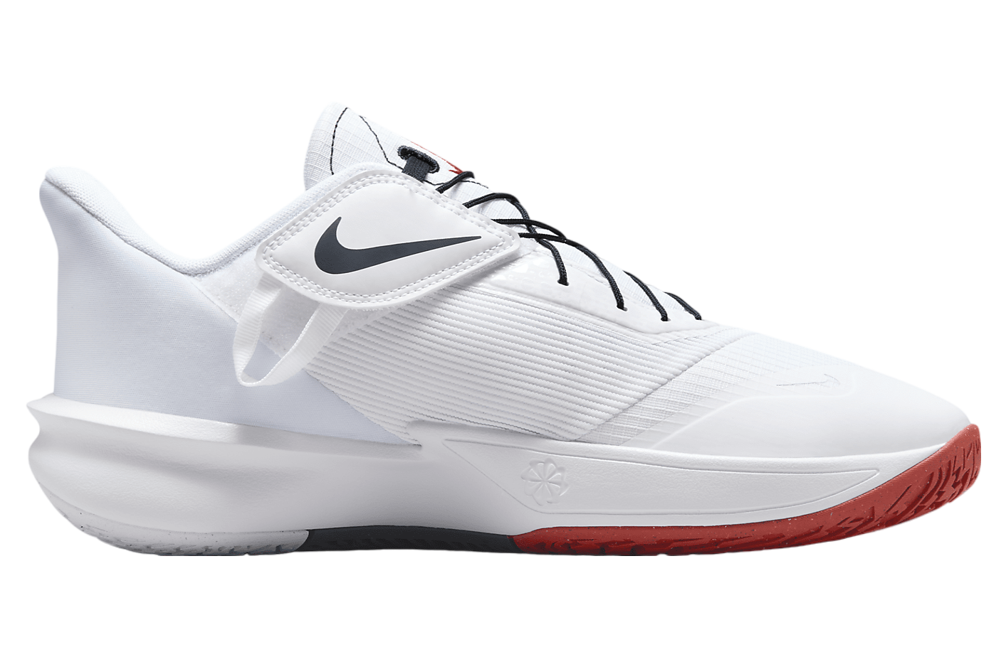 Nike Precision 7 EasyOn White / Sport Red