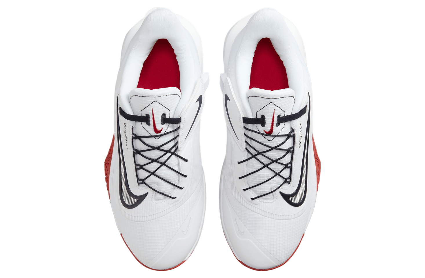 Nike Precision 7 EasyOn White / Sport Red