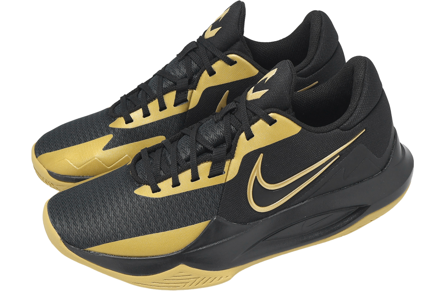 Nike Precision VI Black / Metallic Gold