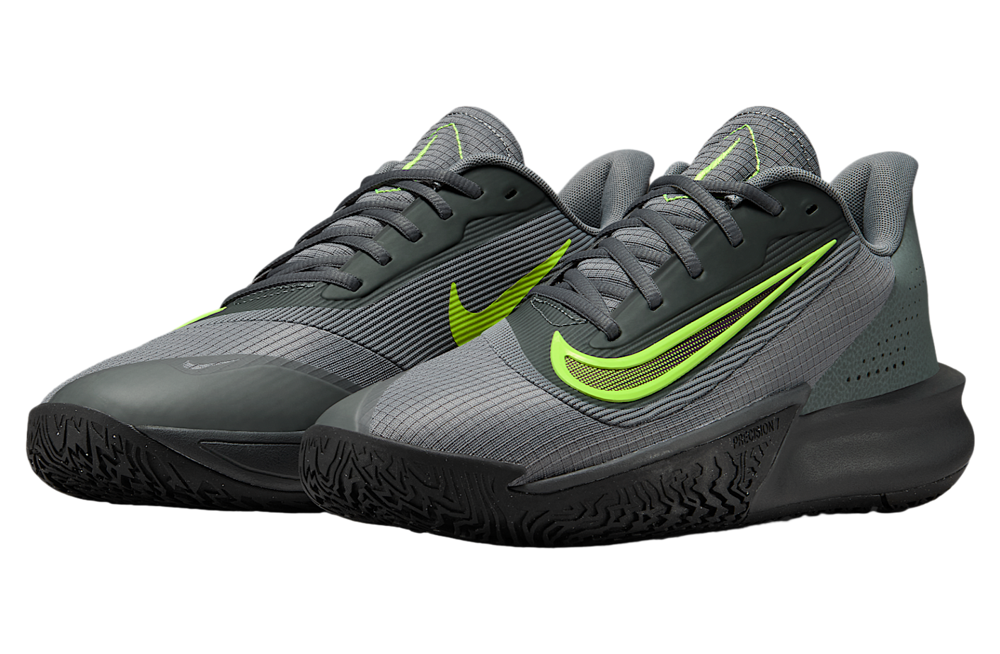 Nike Precision Vii Smoke Grey / Volt