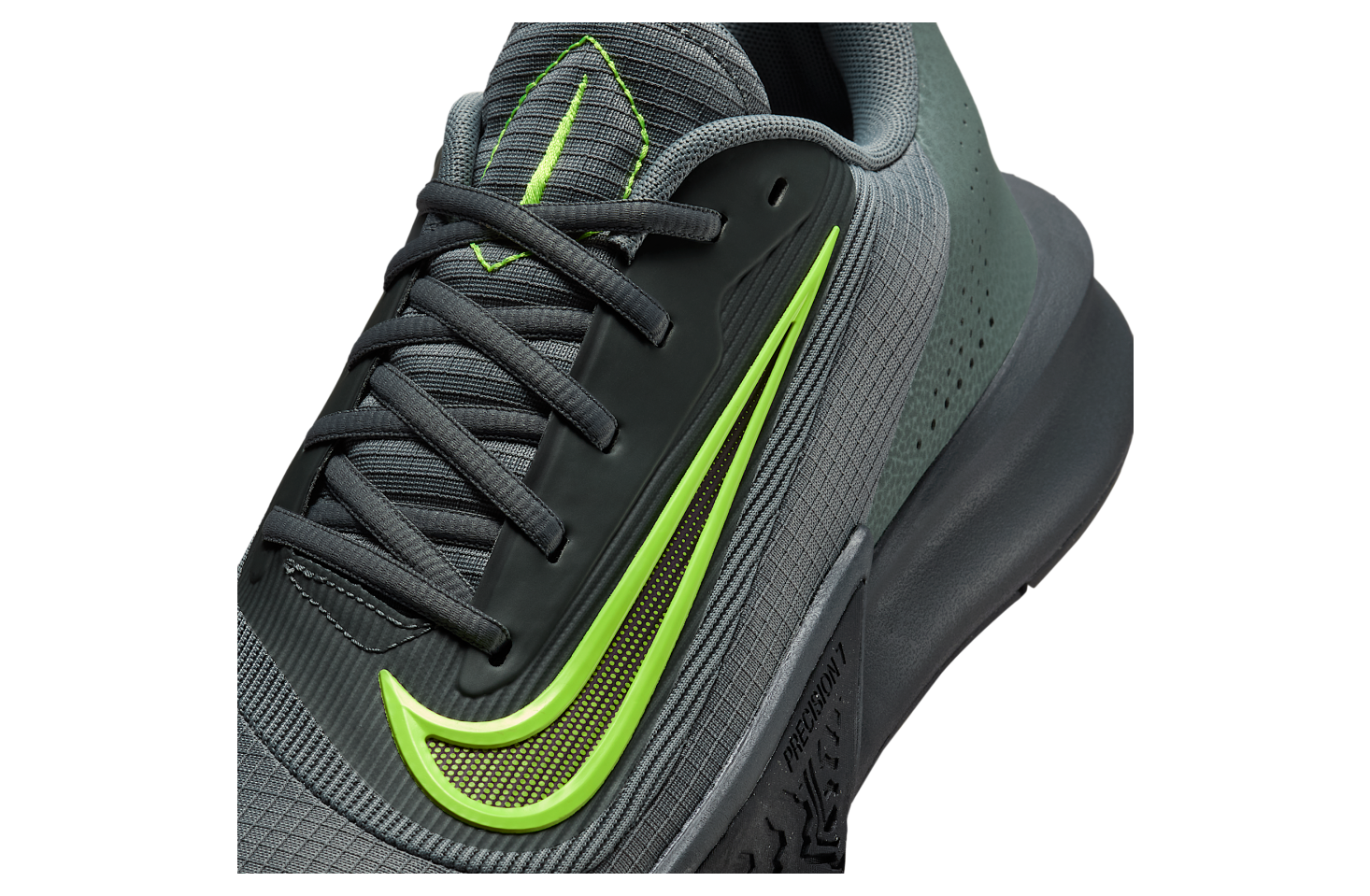 Nike Precision Vii Smoke Grey / Volt