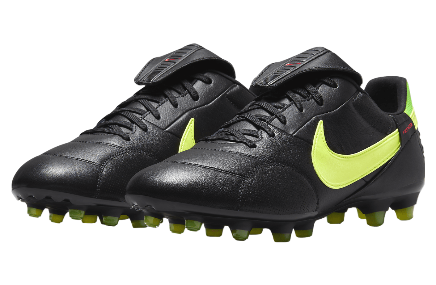 Nike Premier 3 FG Black / Green Strike