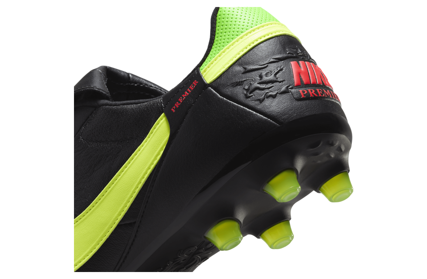 Nike Premier 3 FG Black / Green Strike