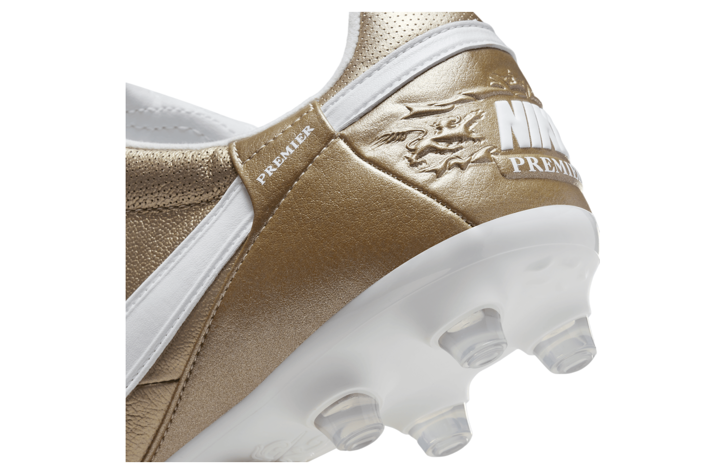 Nike Premier 3 FG Metallic Gold Grain / White