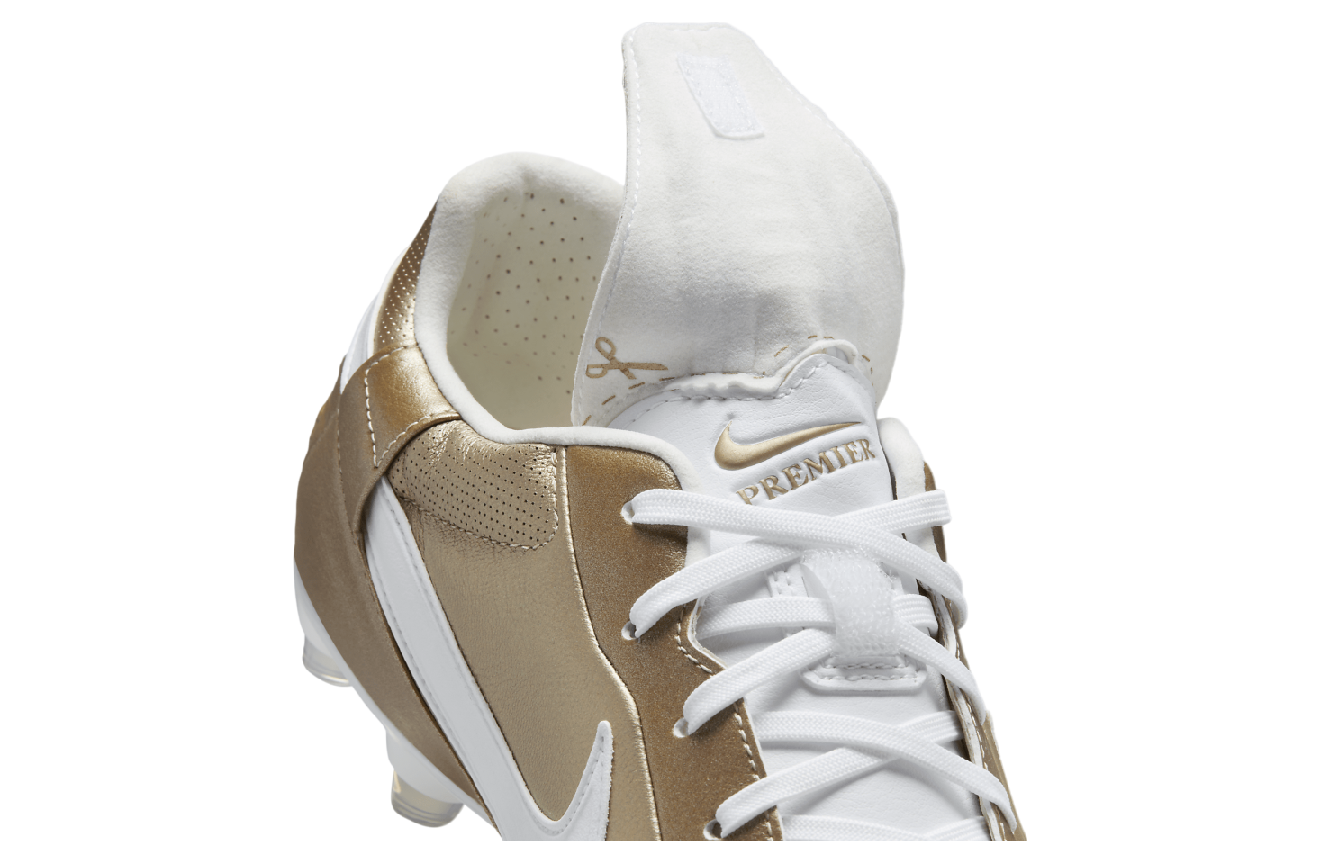 Nike Premier 3 FG Metallic Gold Grain / White