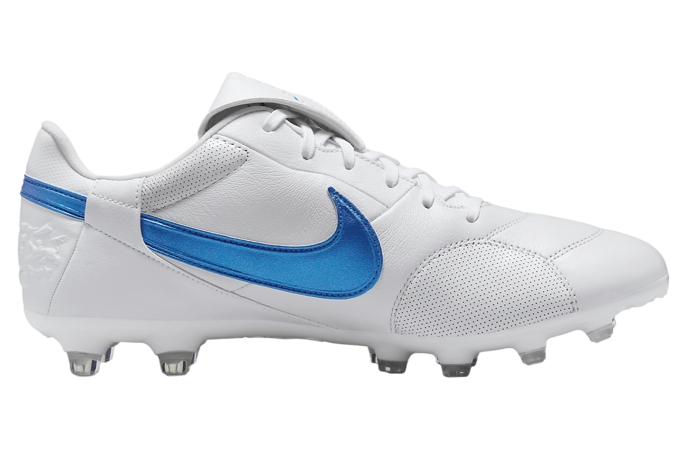 Nike Premier 3 FG White / Signal Blue