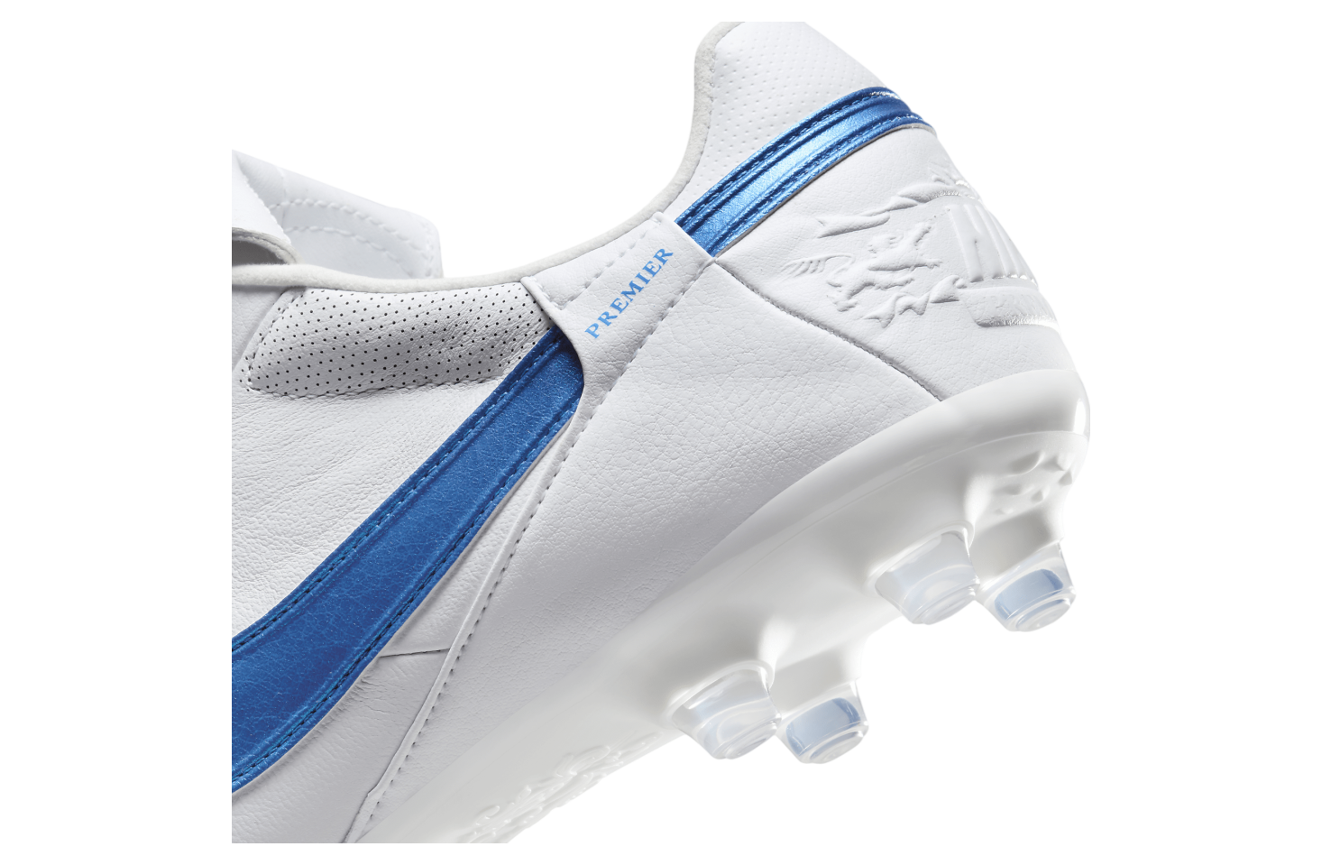 Nike Premier 3 FG White / Signal Blue