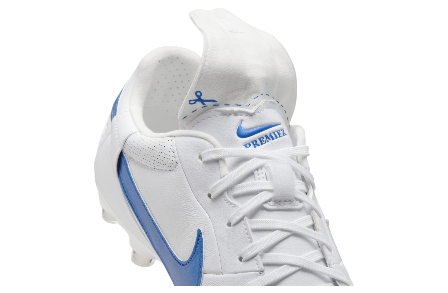 Nike Premier 3 FG White / Signal Blue