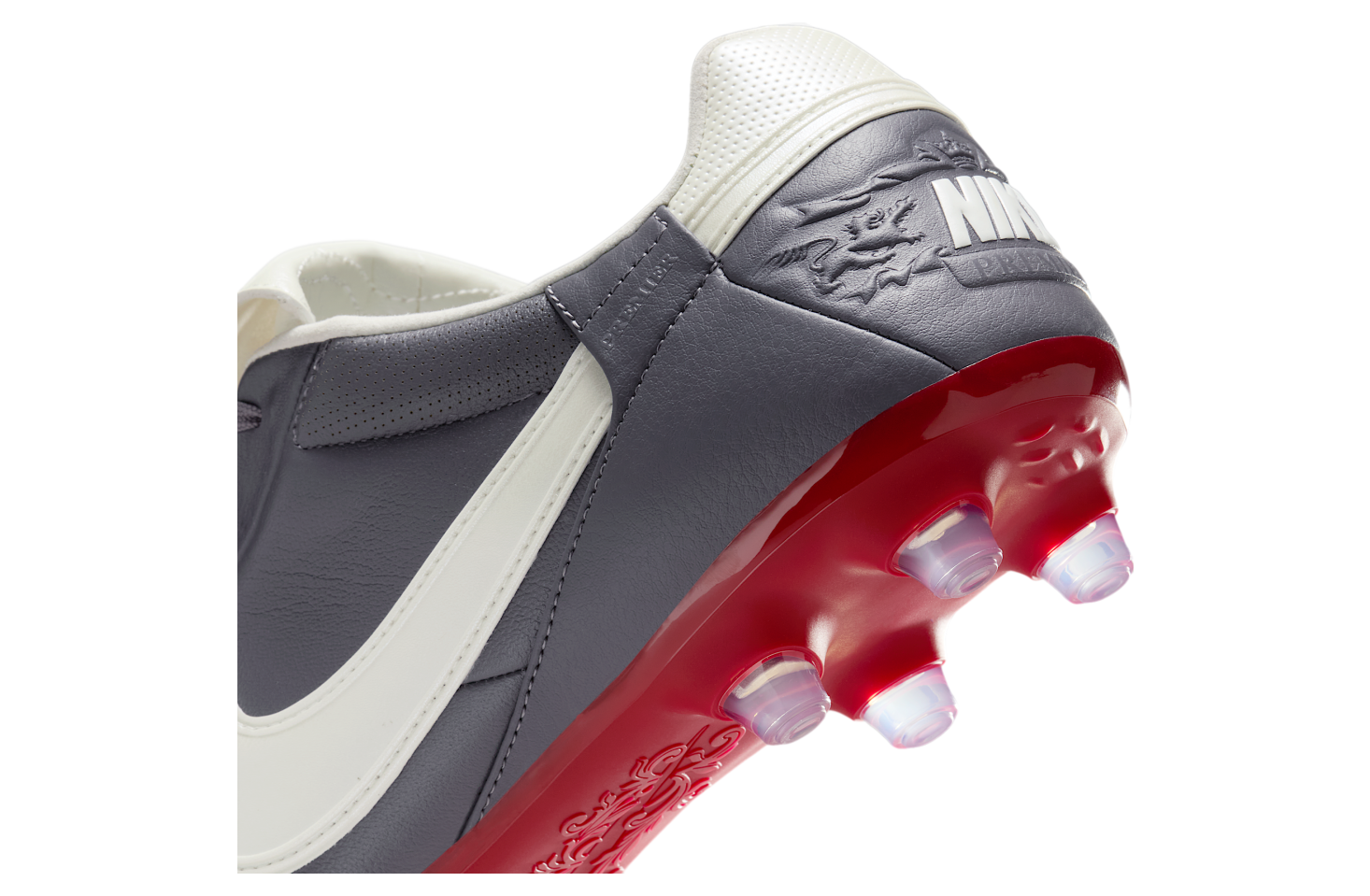 Nike Premier 3 Low FG Light Graphite / Varsity Red