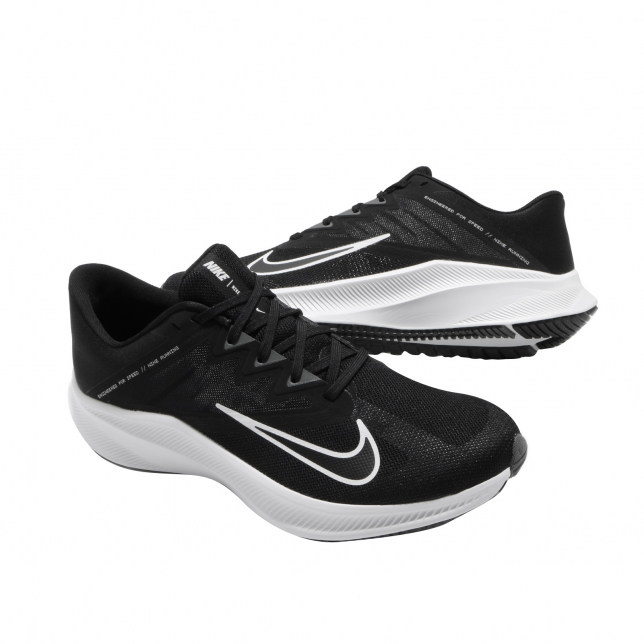 Nike Quest 3 Black White Iron Grey