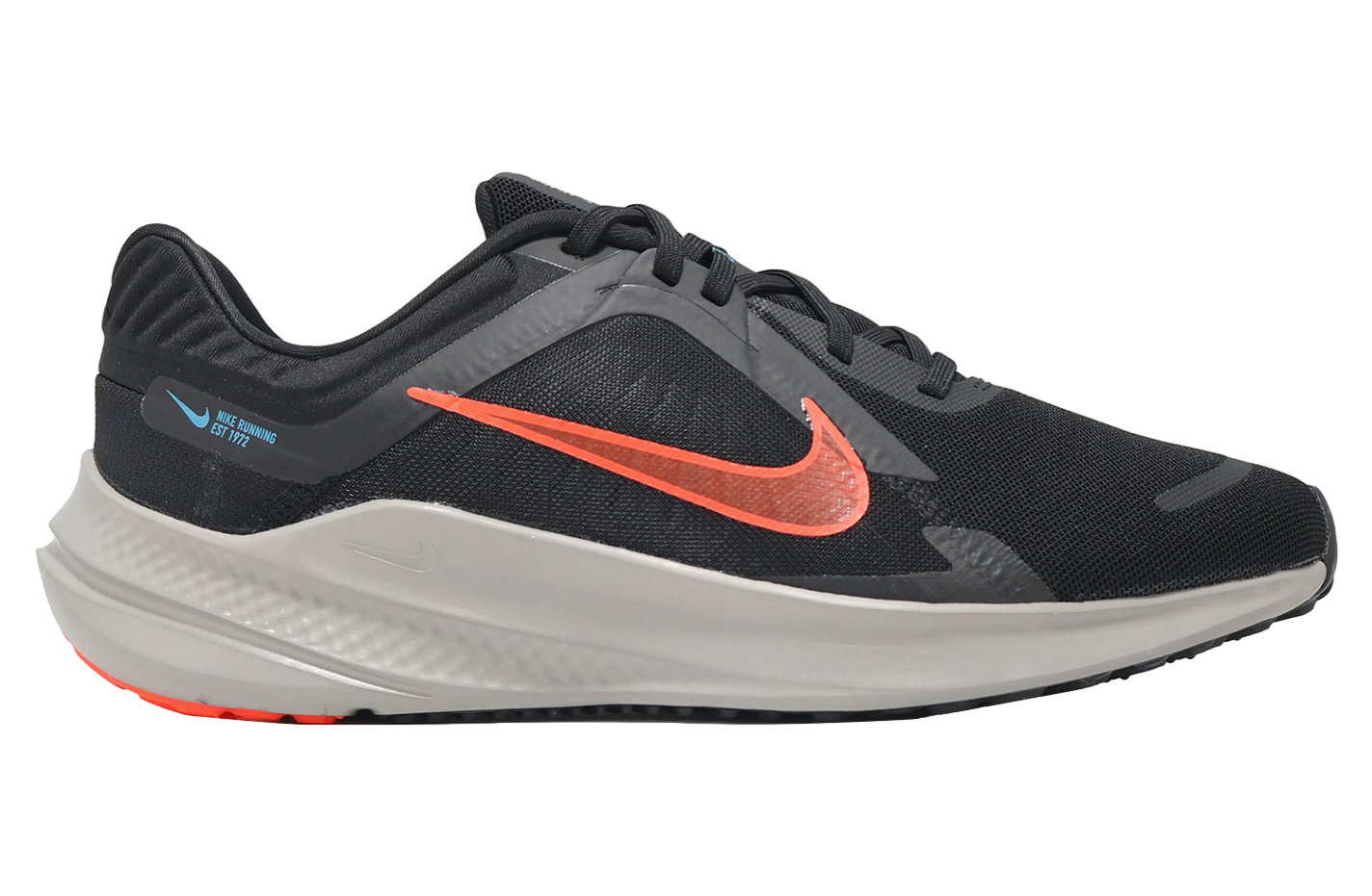 Nike Quest 5 Black / Bright Crimson