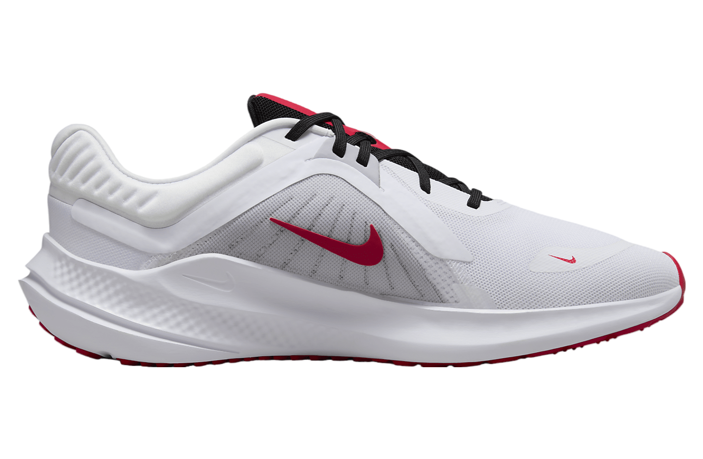 Nike Quest 5 White / Fire Red