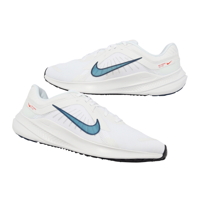 Nike Quest 5 White Valerian Blue