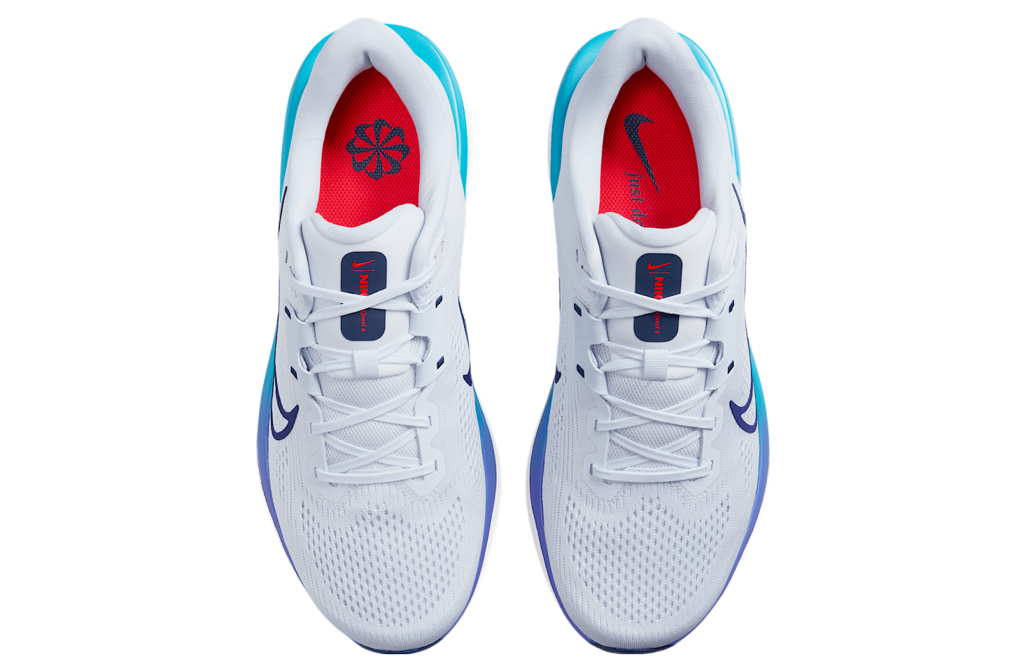 Nike Quest 6 Football Grey / Blue Lightning