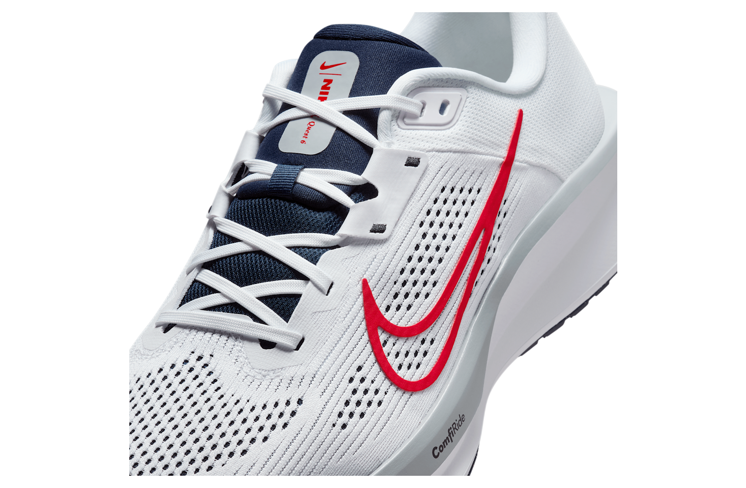 Nike Quest 6 White / Obsidian