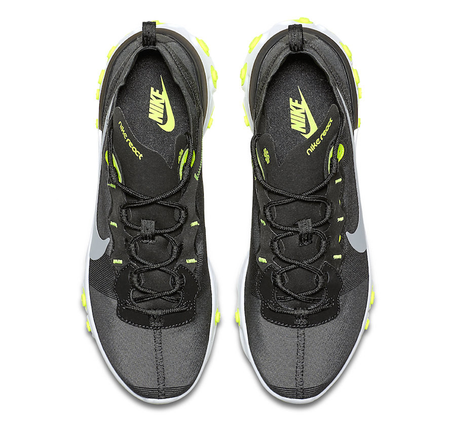 Nike React Element 55 Black Volt