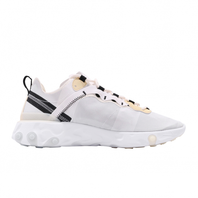 Nike React Element 55 White Pale Vanilla - Apr 2019 - BQ6166101