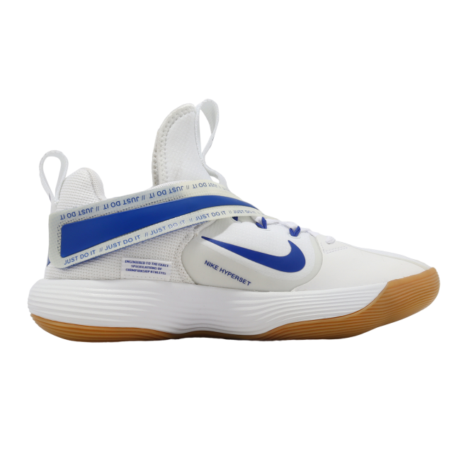 Nike React Hyperset White Game Royal