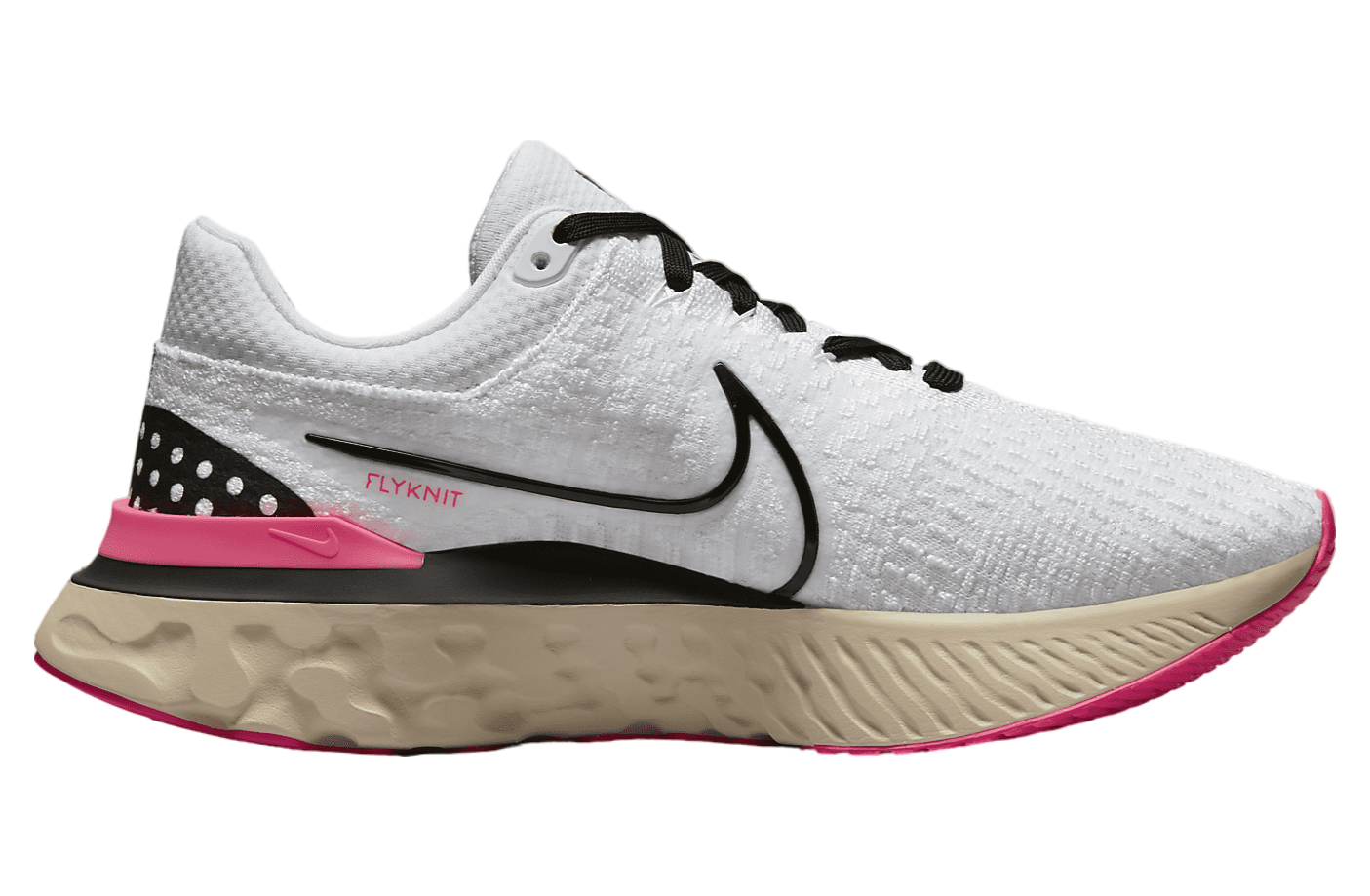 Nike React Infinity 3 White / Hyper Pink