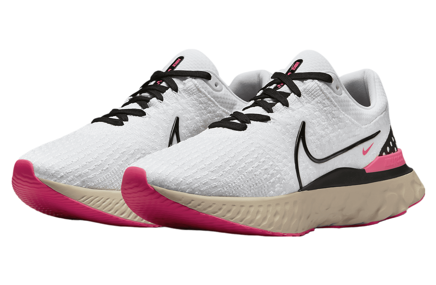 Nike React Infinity 3 White / Hyper Pink