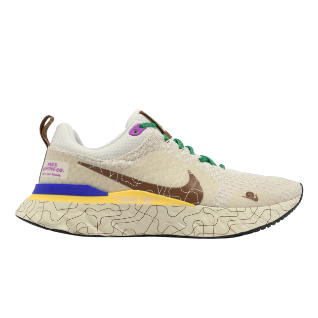 Nike React Infinity Run Flyknit 3 Premium Phantom Ale Brown