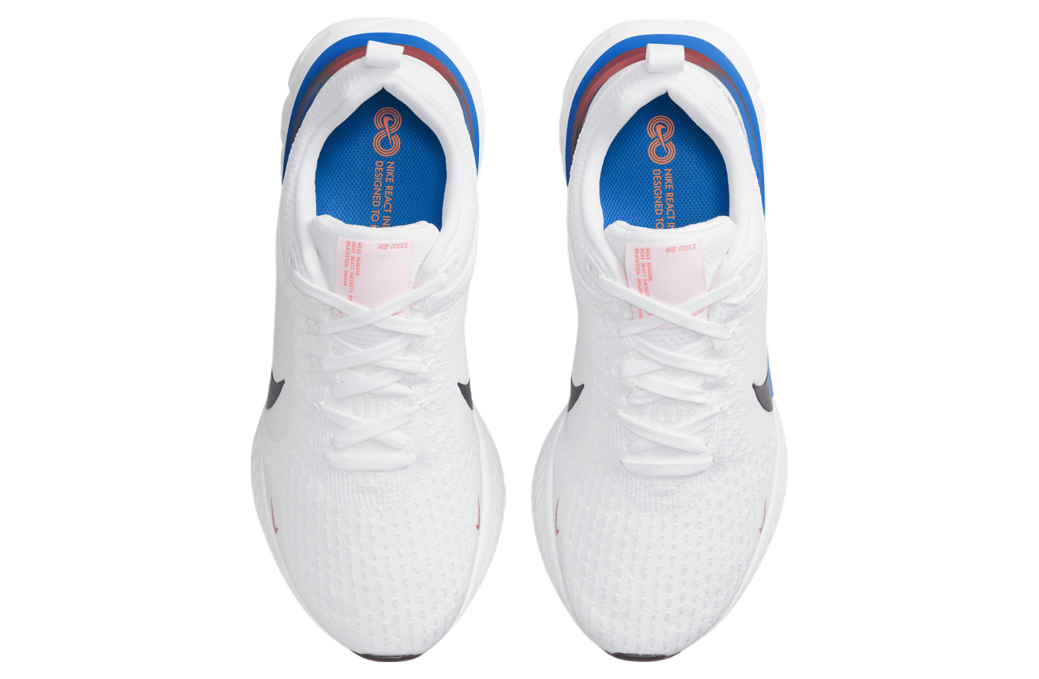 Nike React Infinity Run Flyknit 3 White / Photo Blue