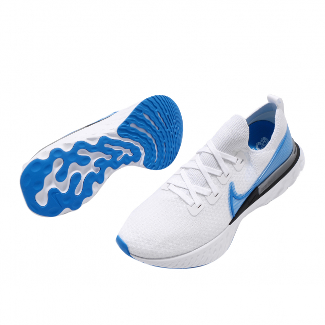 Nike React Infinity Run Flyknit True White Photo Blue