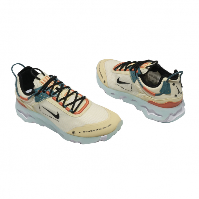 Nike React Live Coconut Milk Black - Apr 2021 - DJ5206103