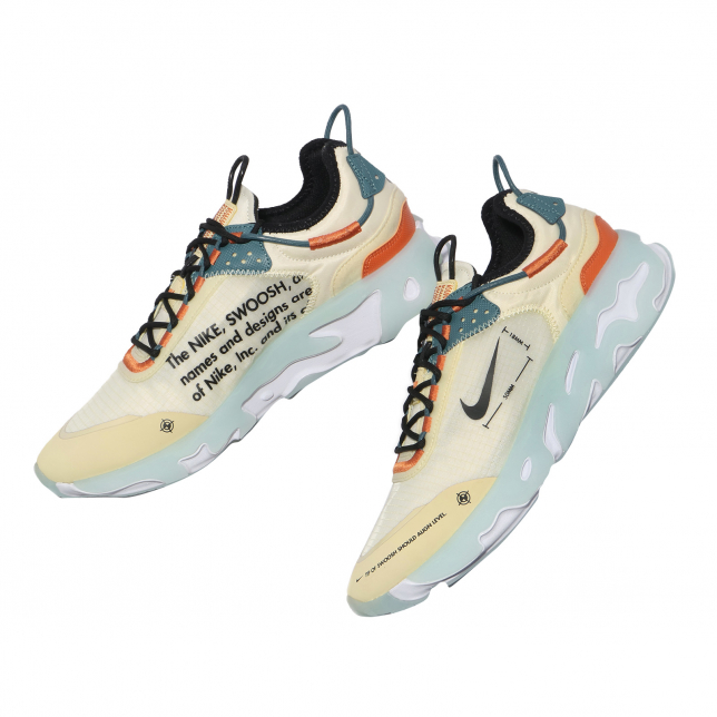 Nike React Live Coconut Milk Black - Apr 2021 - DJ5206103