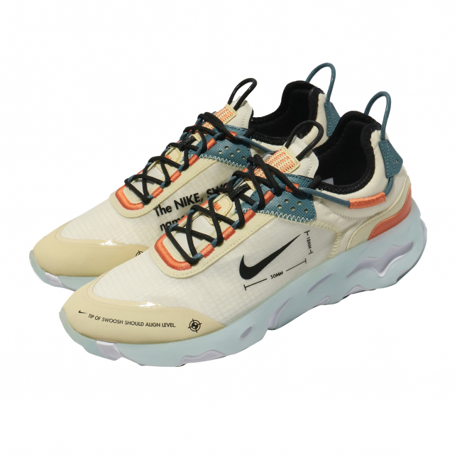 Nike React Live Coconut Milk Black