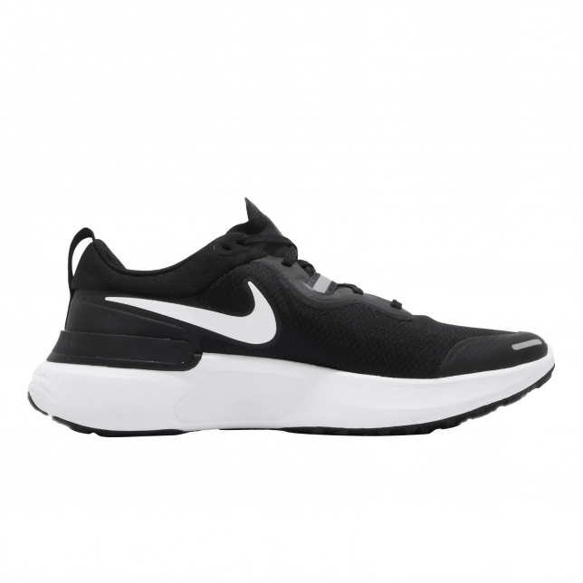 Nike React Miler Black White Dark Grey CW1777003