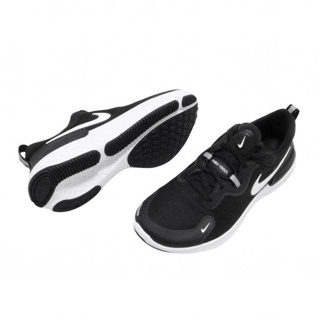 Nike React Miler Black White Dark Grey CW1777003
