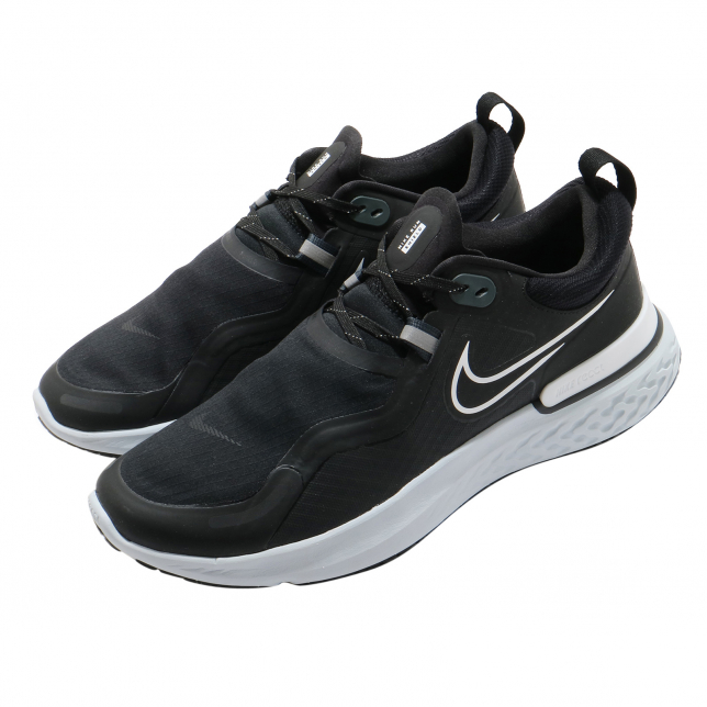 Nike React Miler Shield Black White