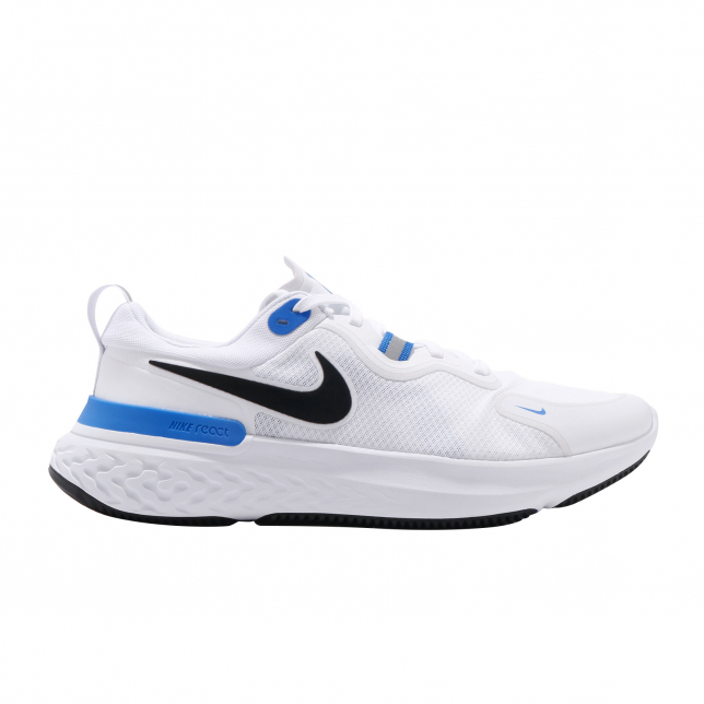 Nike React Miler White Black Photo Blue