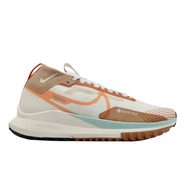 Nike React Pegasus Trail 4 Gore Tex Pale Ivory Bright Mandarin