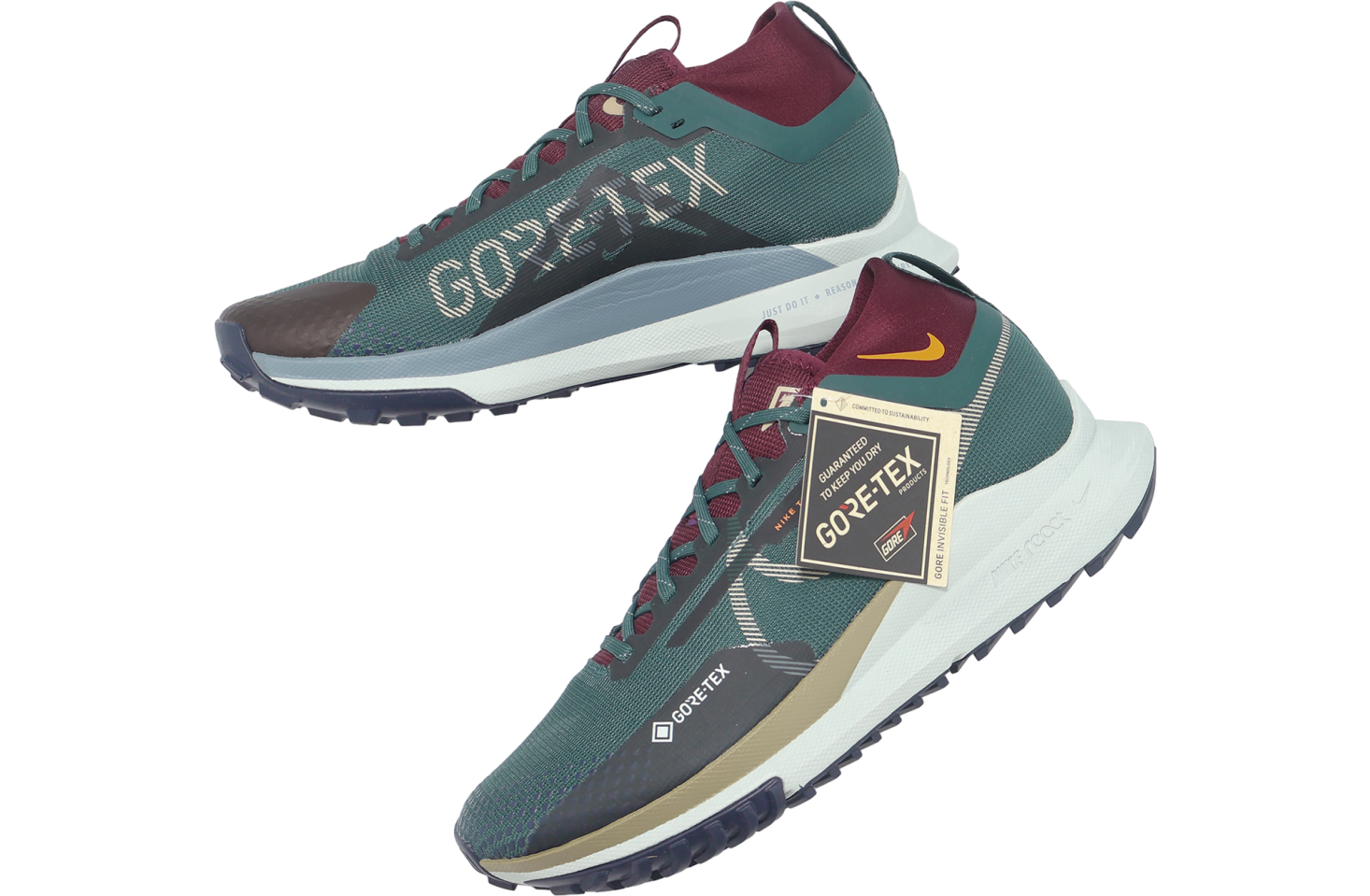 Nike React Pegasus Trail 4 Gtx V2 Deep Jungle / Khaki